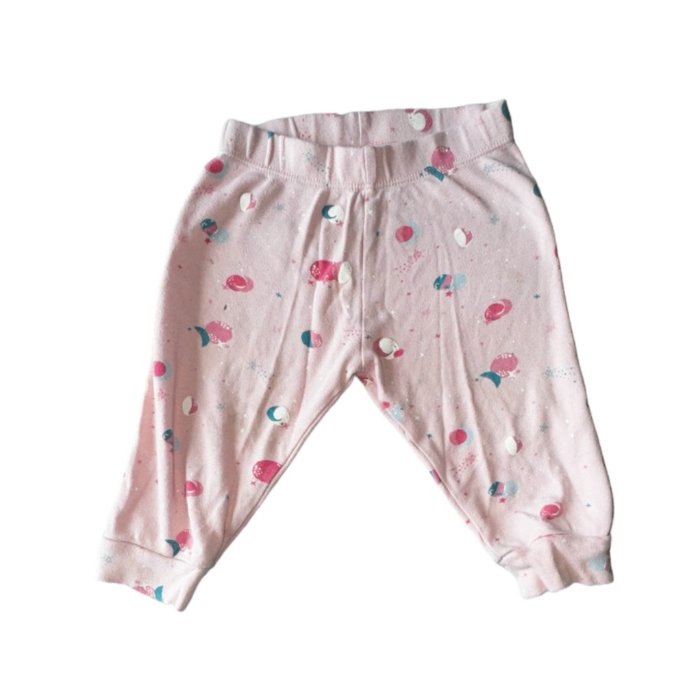 3 FOR $20 PEHR For INDIGO BABY 6-12M Pink Cotton Casual Pants